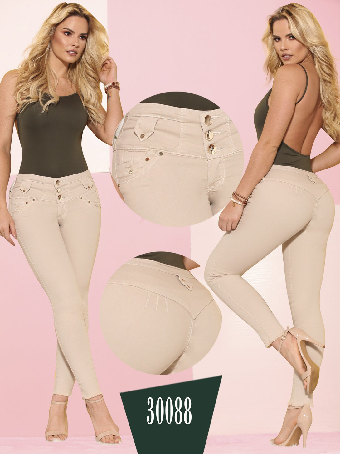 Jeans LevantaCola Colombiano Thaxx  Essentials