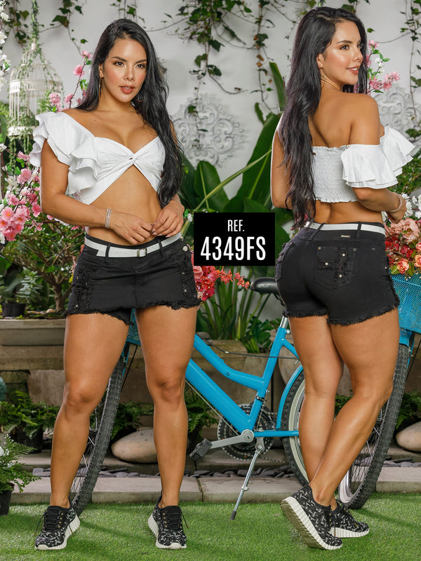 Colombian Butt Lifting Shorts Skirt