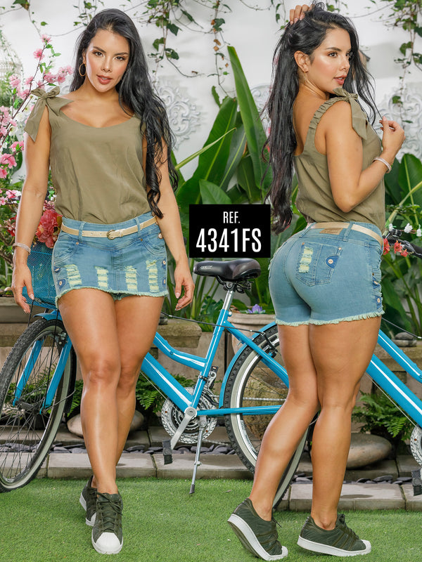Colombian Butt Lifting Shorts Skirt