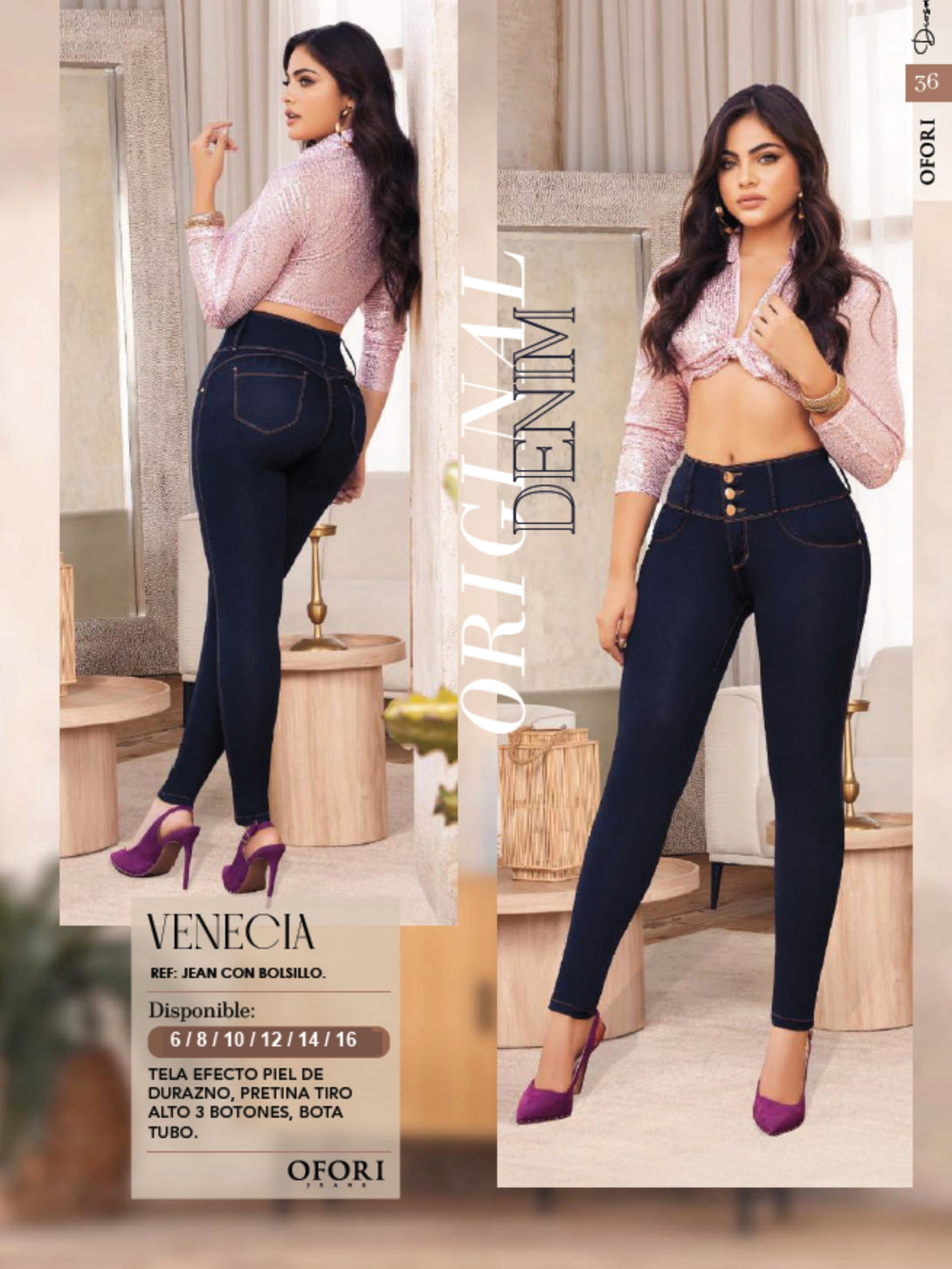 Colombian Butt lifting Jean