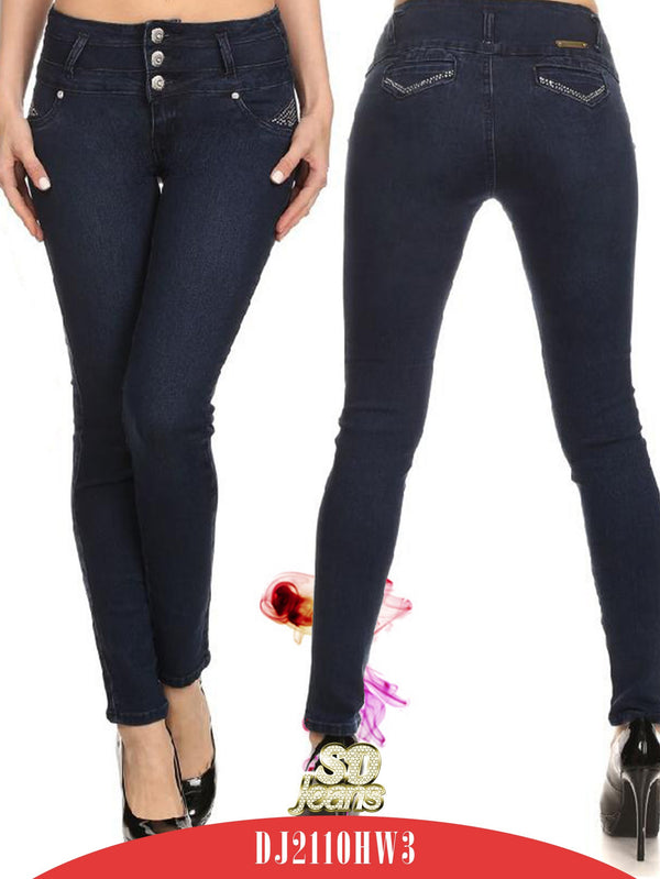 Jeans Colombianos Silver Diva